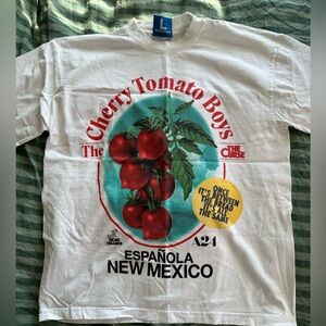 Online Ceramics The Curse Nathan Fielder Cherry Tomato Boys Graphic T-Shirt A24
